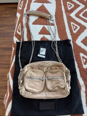 Alexander Wang Brenda zip chain bag in clay